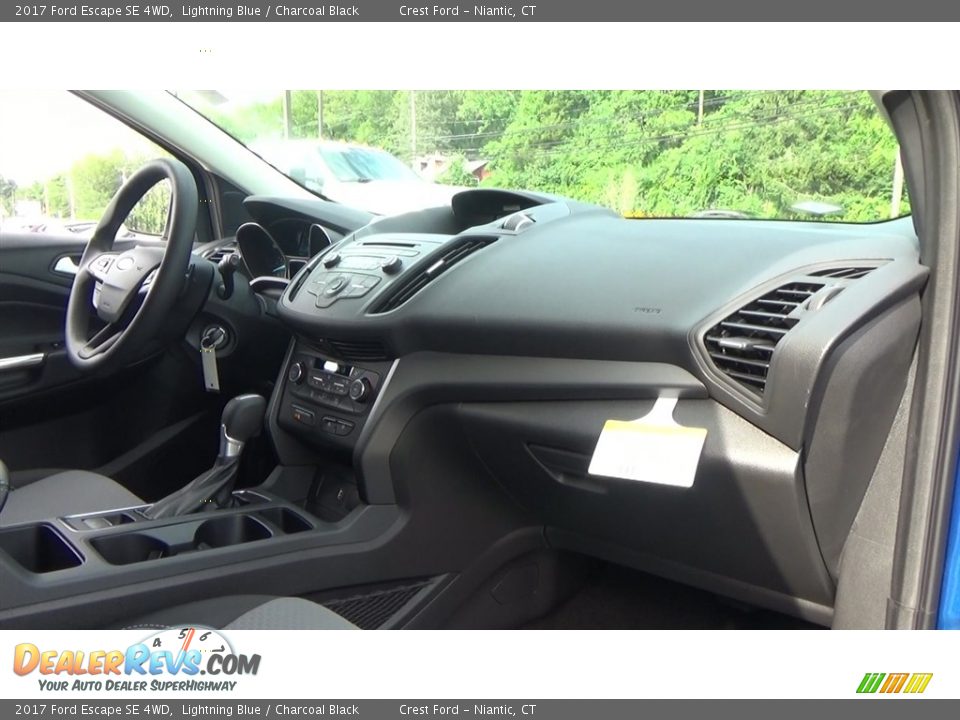 2017 Ford Escape SE 4WD Lightning Blue / Charcoal Black Photo #25