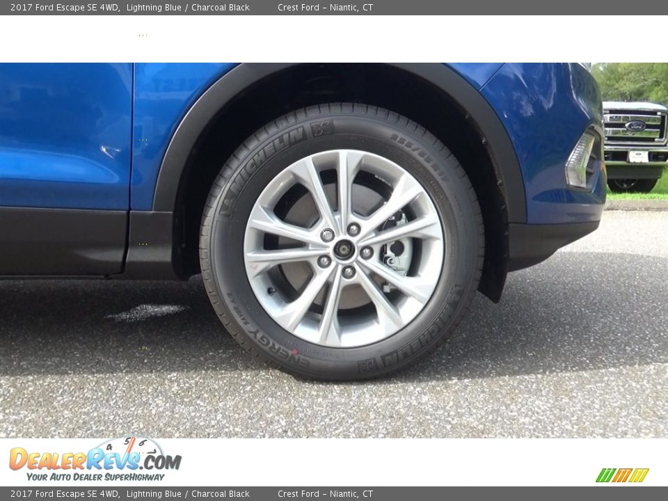 2017 Ford Escape SE 4WD Lightning Blue / Charcoal Black Photo #26