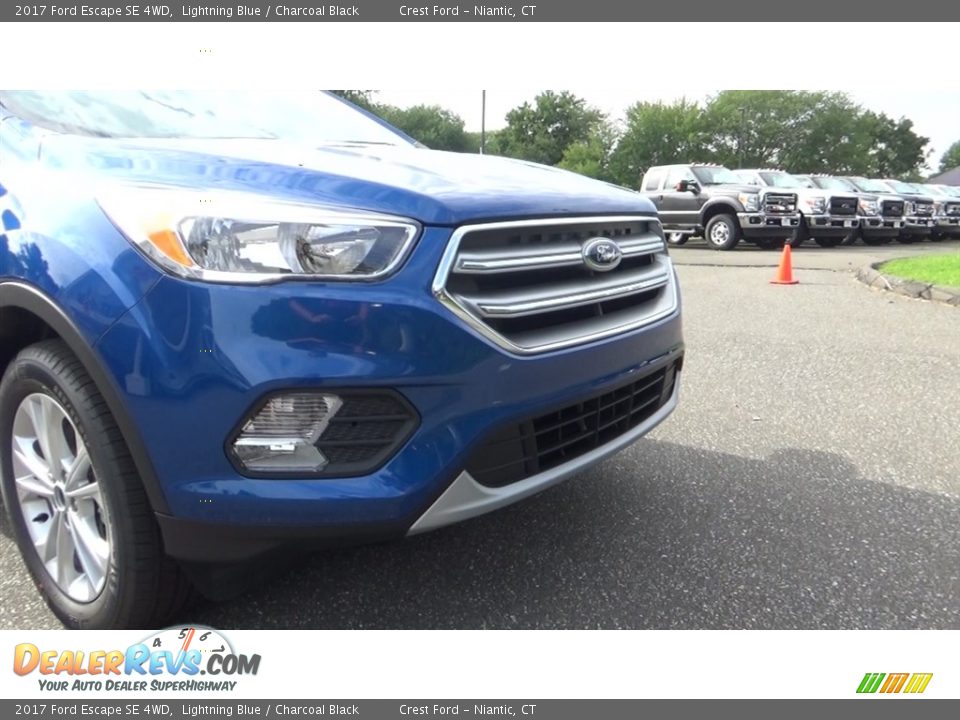 2017 Ford Escape SE 4WD Lightning Blue / Charcoal Black Photo #27