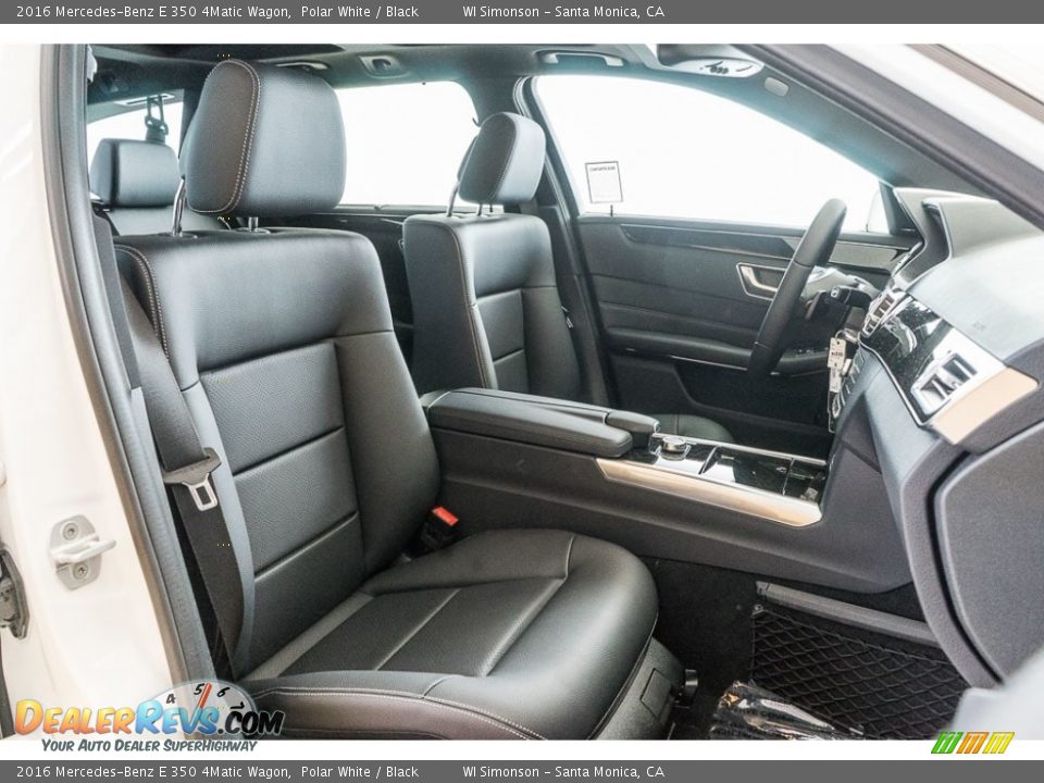 2016 Mercedes-Benz E 350 4Matic Wagon Polar White / Black Photo #2