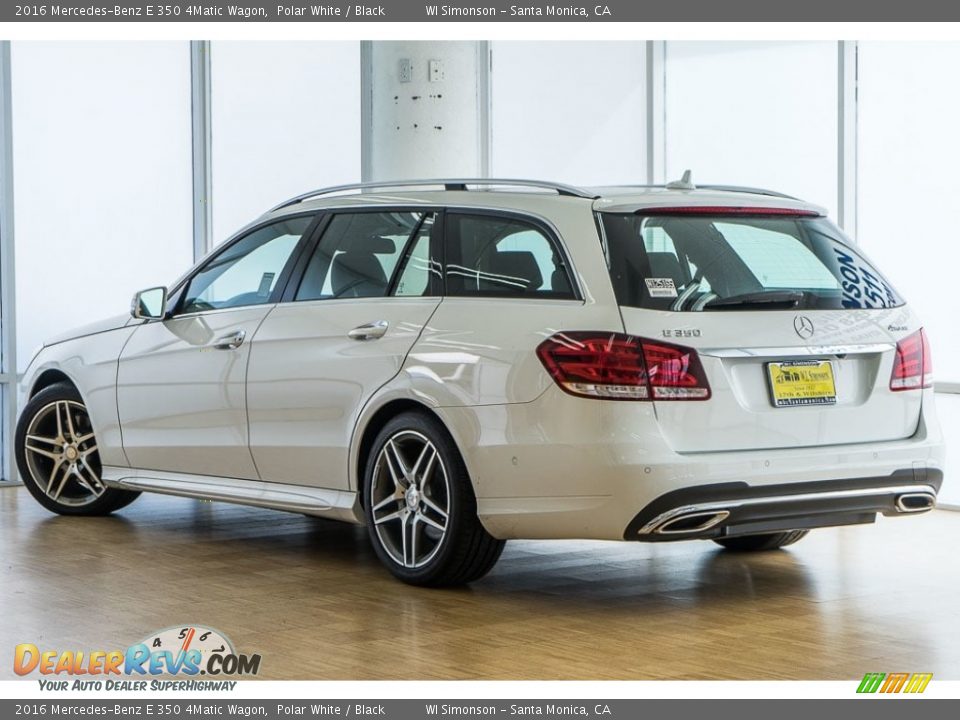 2016 Mercedes-Benz E 350 4Matic Wagon Polar White / Black Photo #3