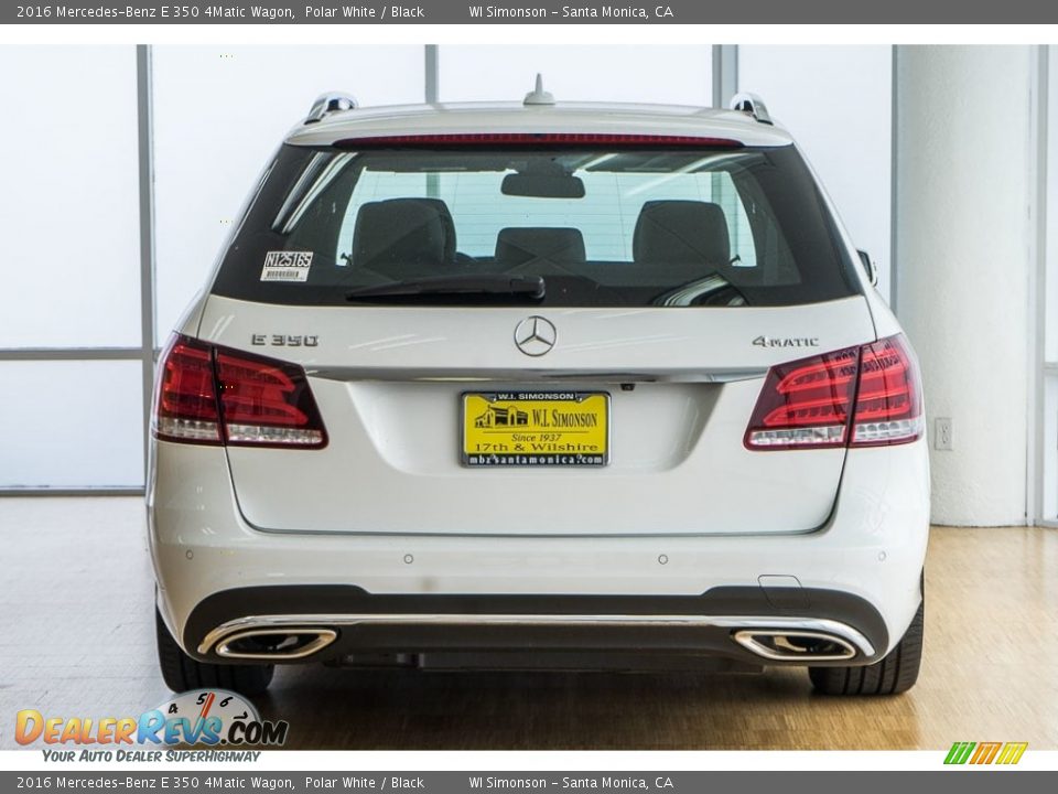 2016 Mercedes-Benz E 350 4Matic Wagon Polar White / Black Photo #4