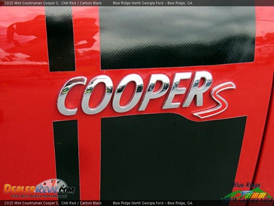 2015 Mini Countryman Cooper S Chili Red / Carbon Black Photo #32