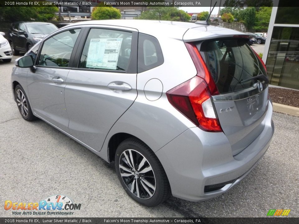 2018 Honda Fit EX Lunar Silver Metallic / Black Photo #2