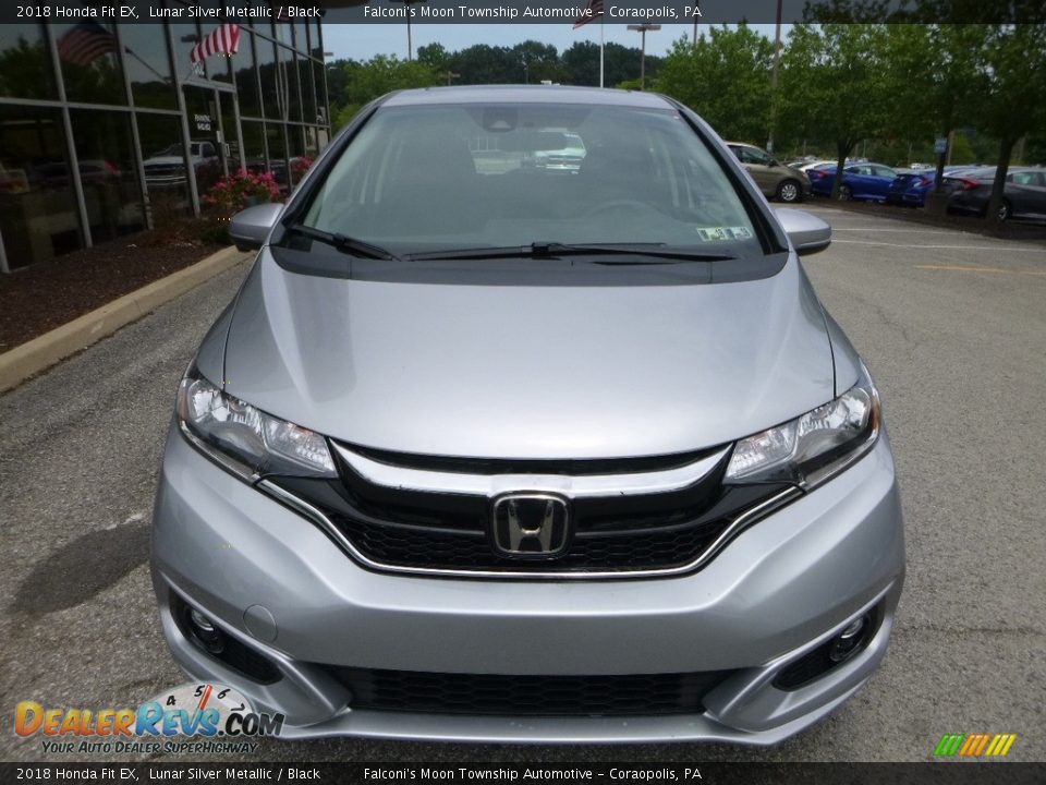 2018 Honda Fit EX Lunar Silver Metallic / Black Photo #6