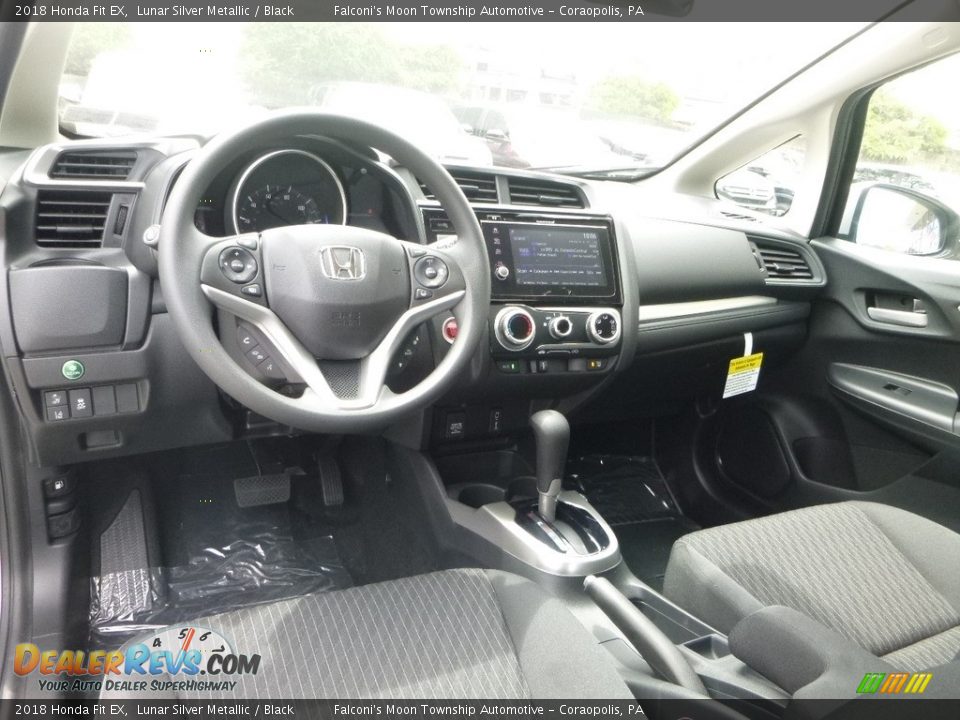 2018 Honda Fit EX Lunar Silver Metallic / Black Photo #10
