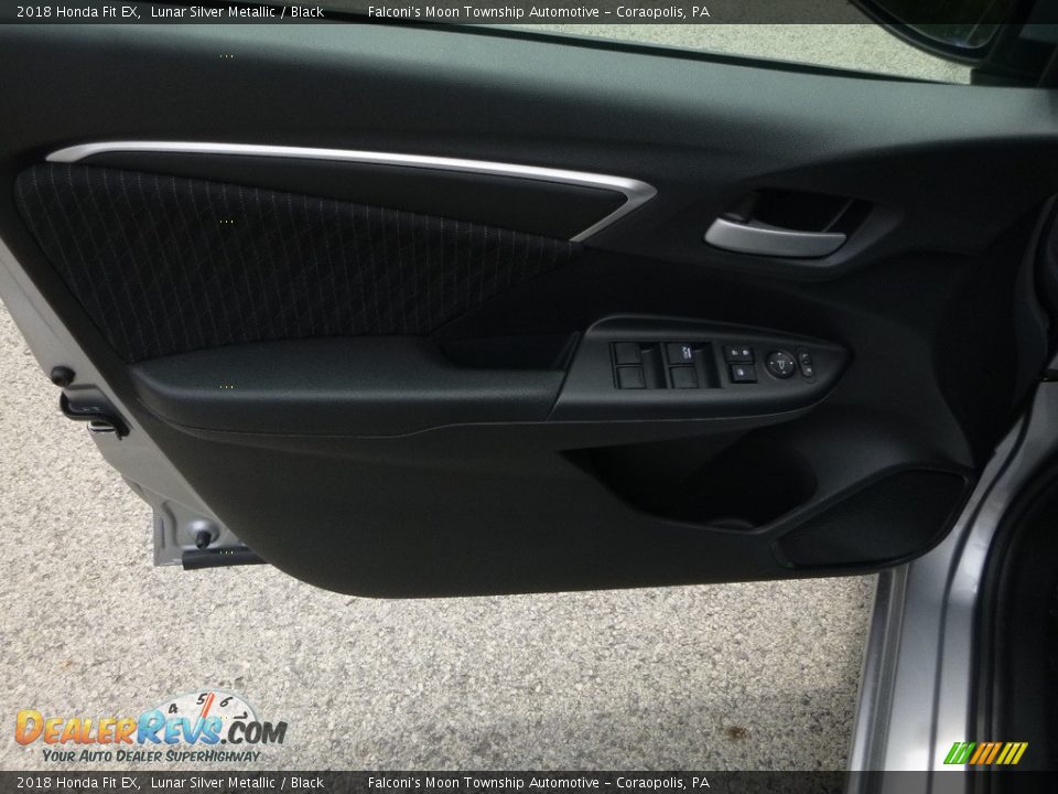 2018 Honda Fit EX Lunar Silver Metallic / Black Photo #11