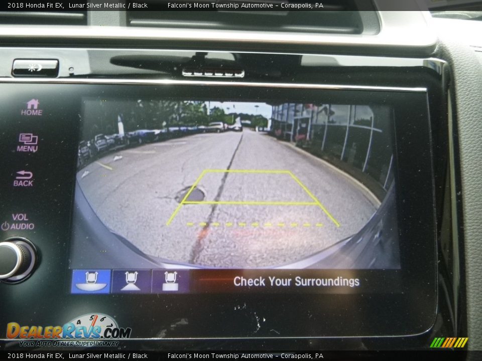 2018 Honda Fit EX Lunar Silver Metallic / Black Photo #15