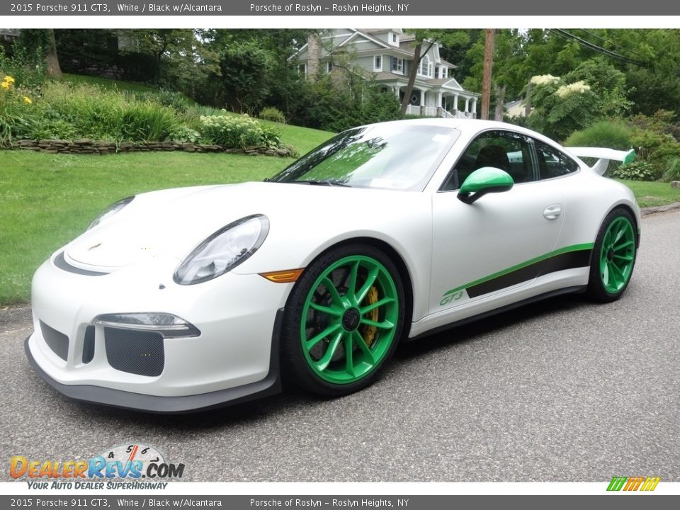 2015 Porsche 911 GT3 White / Black w/Alcantara Photo #1