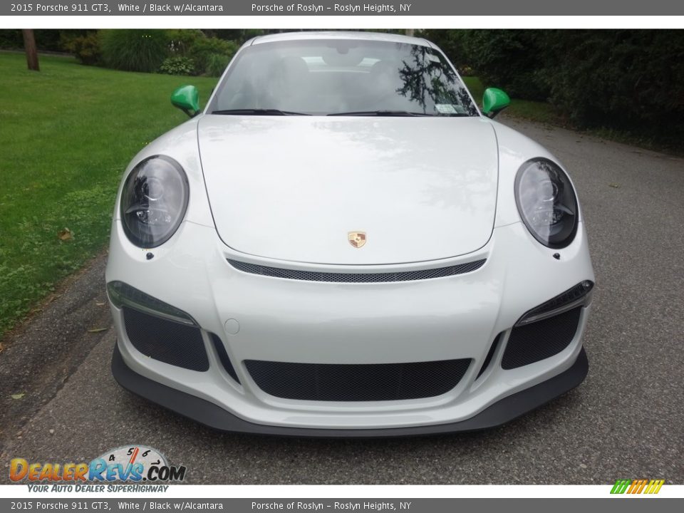 2015 Porsche 911 GT3 White / Black w/Alcantara Photo #2