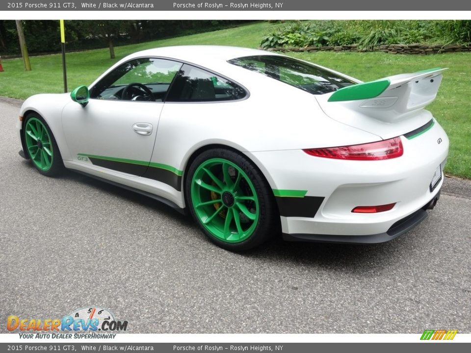 2015 Porsche 911 GT3 White / Black w/Alcantara Photo #4