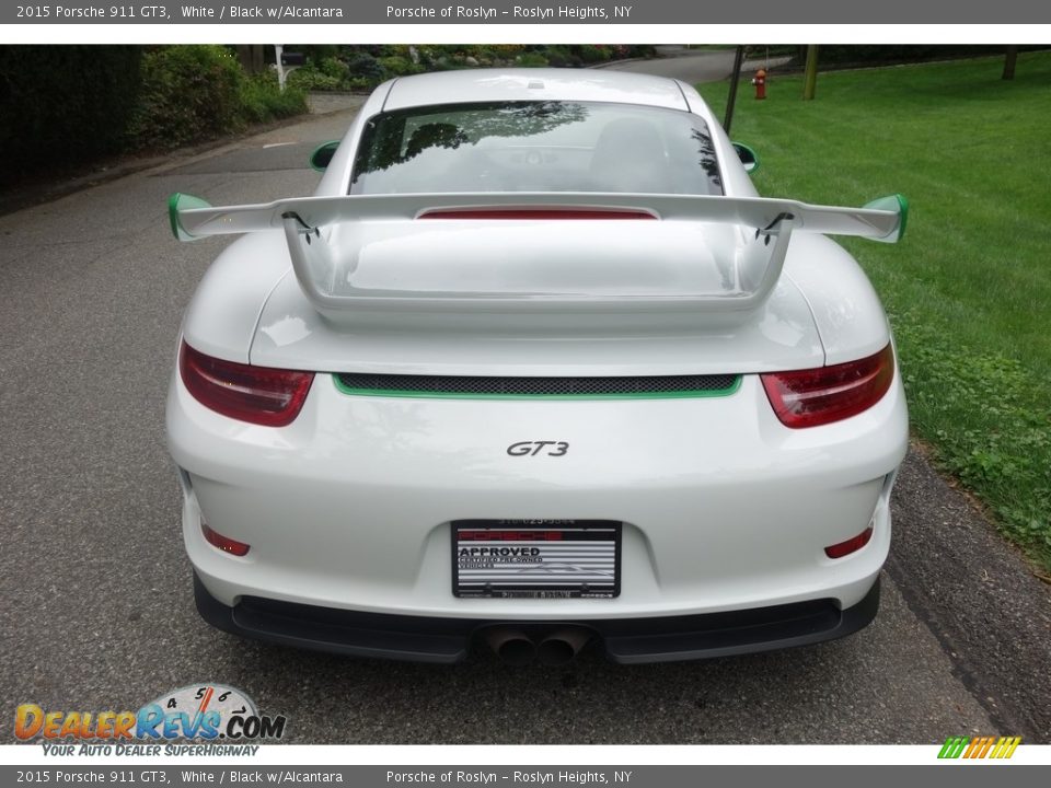 2015 Porsche 911 GT3 White / Black w/Alcantara Photo #5