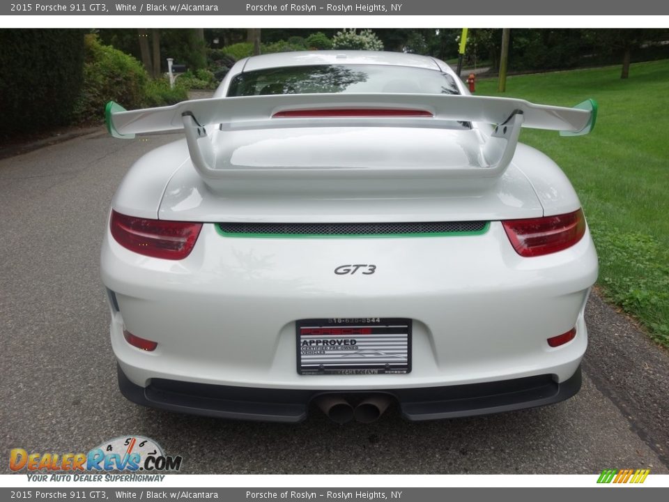2015 Porsche 911 GT3 White / Black w/Alcantara Photo #6