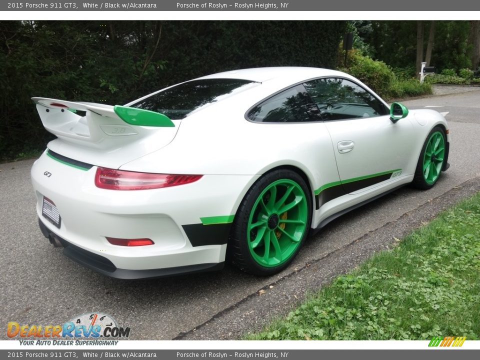 2015 Porsche 911 GT3 White / Black w/Alcantara Photo #7