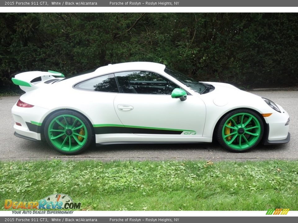 2015 Porsche 911 GT3 White / Black w/Alcantara Photo #8