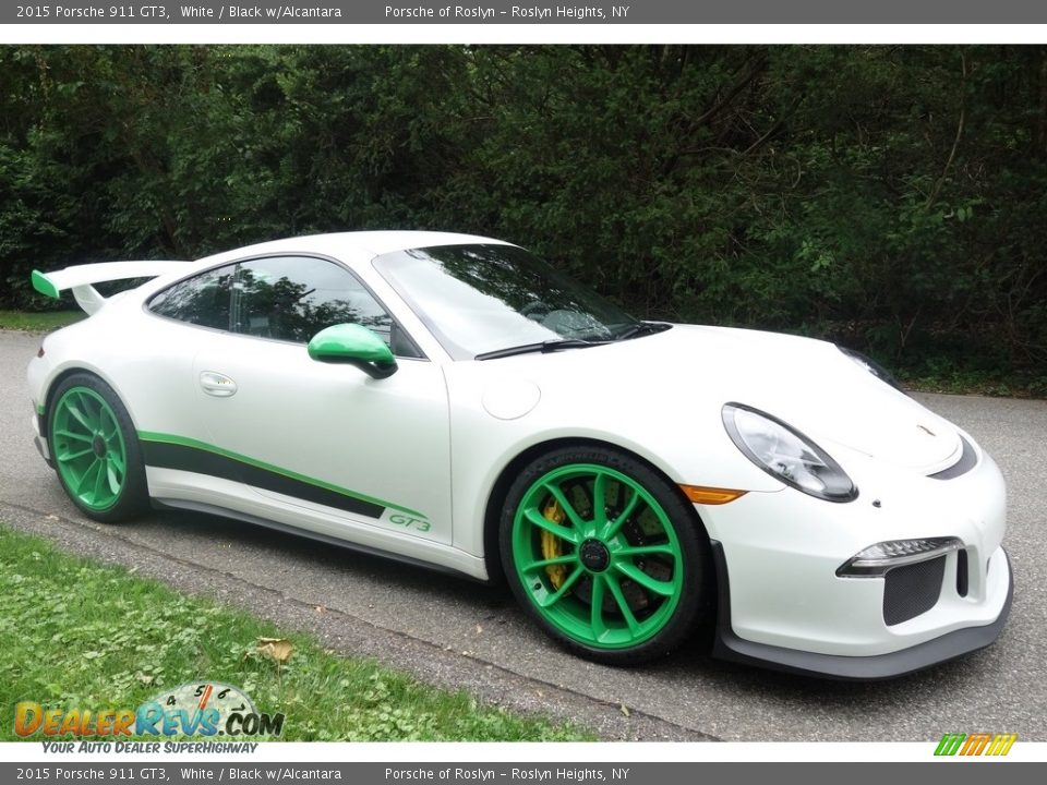 2015 Porsche 911 GT3 White / Black w/Alcantara Photo #9