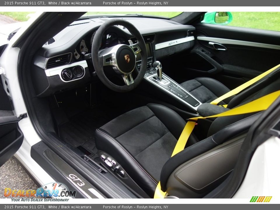 2015 Porsche 911 GT3 White / Black w/Alcantara Photo #14