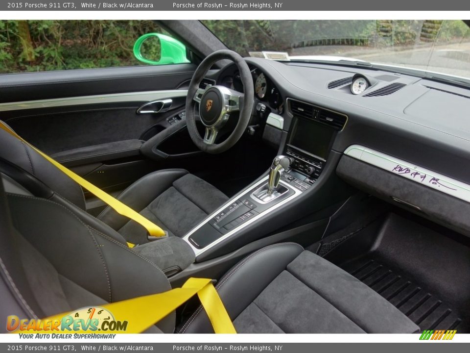 2015 Porsche 911 GT3 White / Black w/Alcantara Photo #18