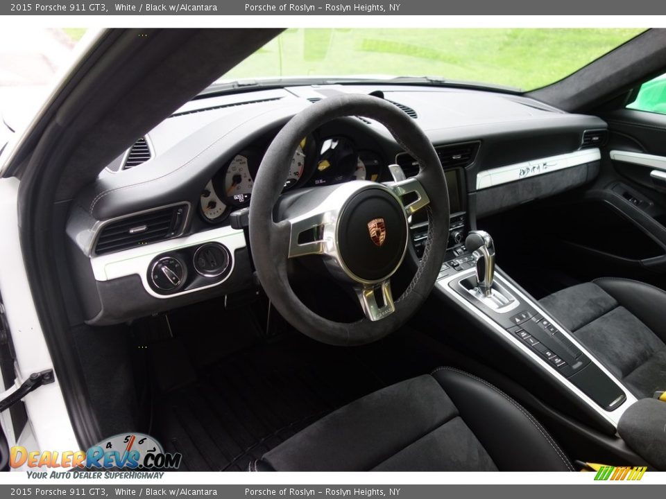 2015 Porsche 911 GT3 White / Black w/Alcantara Photo #23