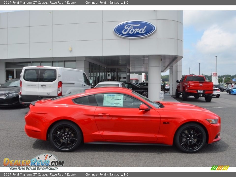 Race Red 2017 Ford Mustang GT Coupe Photo #2