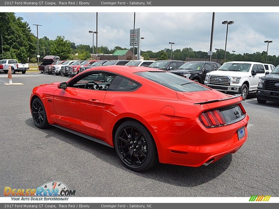 2017 Ford Mustang GT Coupe Race Red / Ebony Photo #17