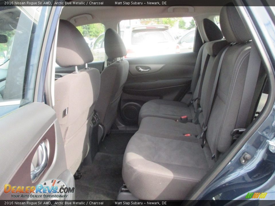 2016 Nissan Rogue SV AWD Arctic Blue Metallic / Charcoal Photo #20