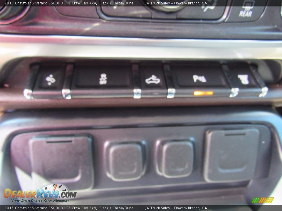 2015 Chevrolet Silverado 3500HD LTZ Crew Cab 4x4 Black / Cocoa/Dune Photo #16