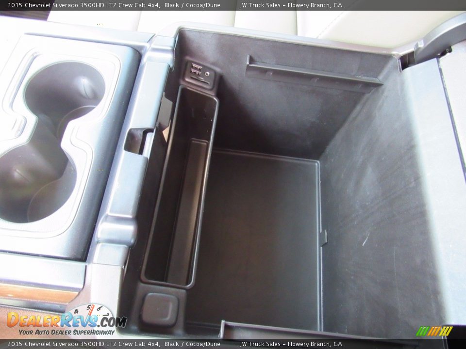2015 Chevrolet Silverado 3500HD LTZ Crew Cab 4x4 Black / Cocoa/Dune Photo #17