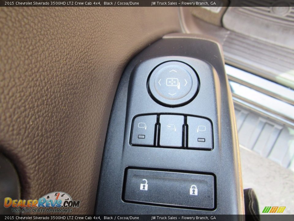 2015 Chevrolet Silverado 3500HD LTZ Crew Cab 4x4 Black / Cocoa/Dune Photo #18