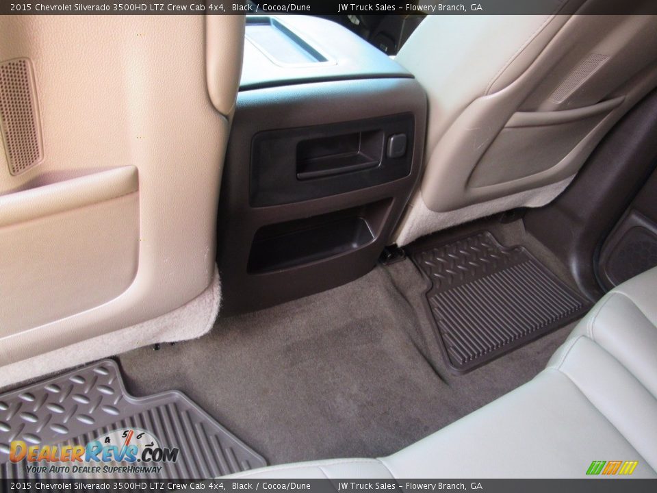 2015 Chevrolet Silverado 3500HD LTZ Crew Cab 4x4 Black / Cocoa/Dune Photo #29