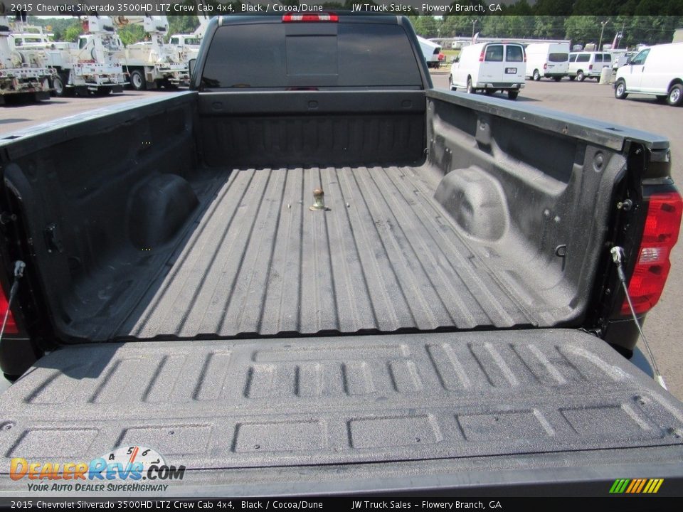 2015 Chevrolet Silverado 3500HD LTZ Crew Cab 4x4 Black / Cocoa/Dune Photo #30