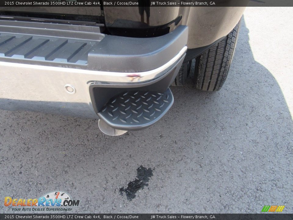 2015 Chevrolet Silverado 3500HD LTZ Crew Cab 4x4 Black / Cocoa/Dune Photo #32