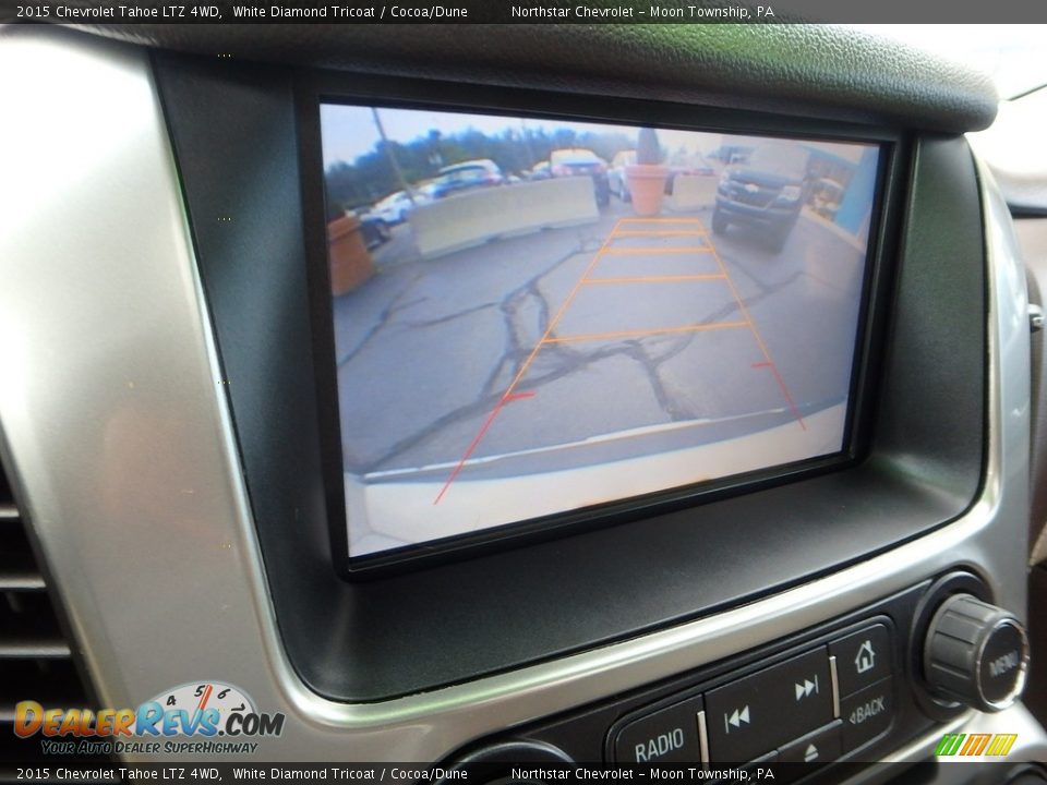 2015 Chevrolet Tahoe LTZ 4WD White Diamond Tricoat / Cocoa/Dune Photo #30