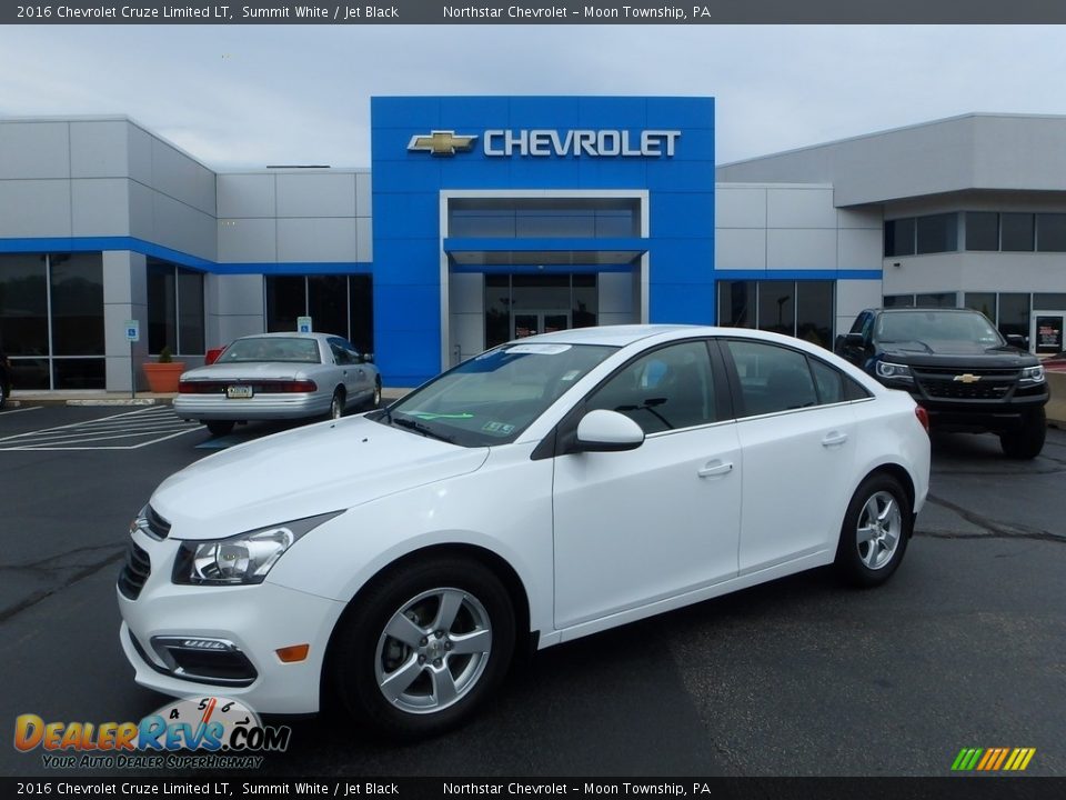 2016 Chevrolet Cruze Limited LT Summit White / Jet Black Photo #1