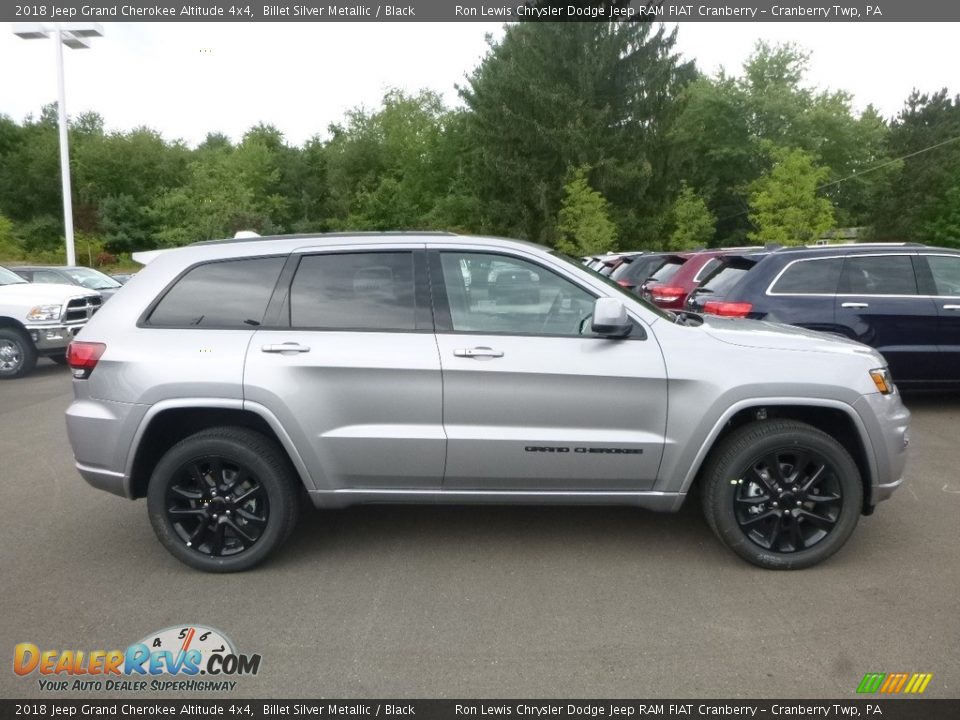 Billet Silver Metallic 2018 Jeep Grand Cherokee Altitude 4x4 Photo #6