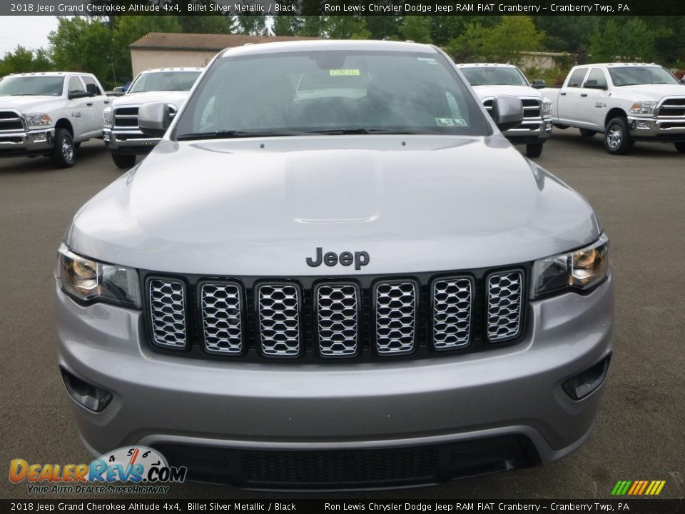 2018 Jeep Grand Cherokee Altitude 4x4 Billet Silver Metallic / Black Photo #8