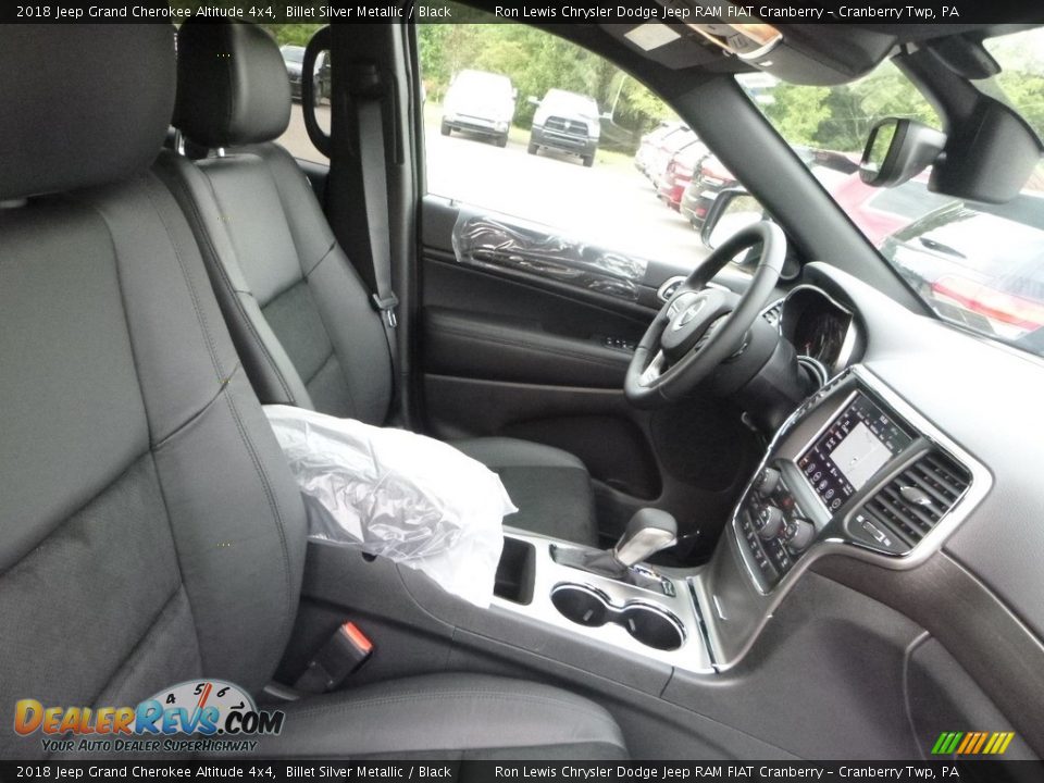 2018 Jeep Grand Cherokee Altitude 4x4 Billet Silver Metallic / Black Photo #10