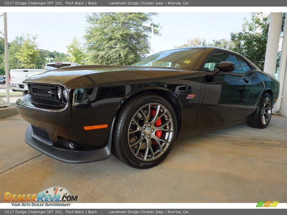 2017 Dodge Challenger SRT 392 Pitch Black / Black Photo #1