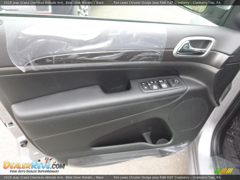 2018 Jeep Grand Cherokee Altitude 4x4 Billet Silver Metallic / Black Photo #12