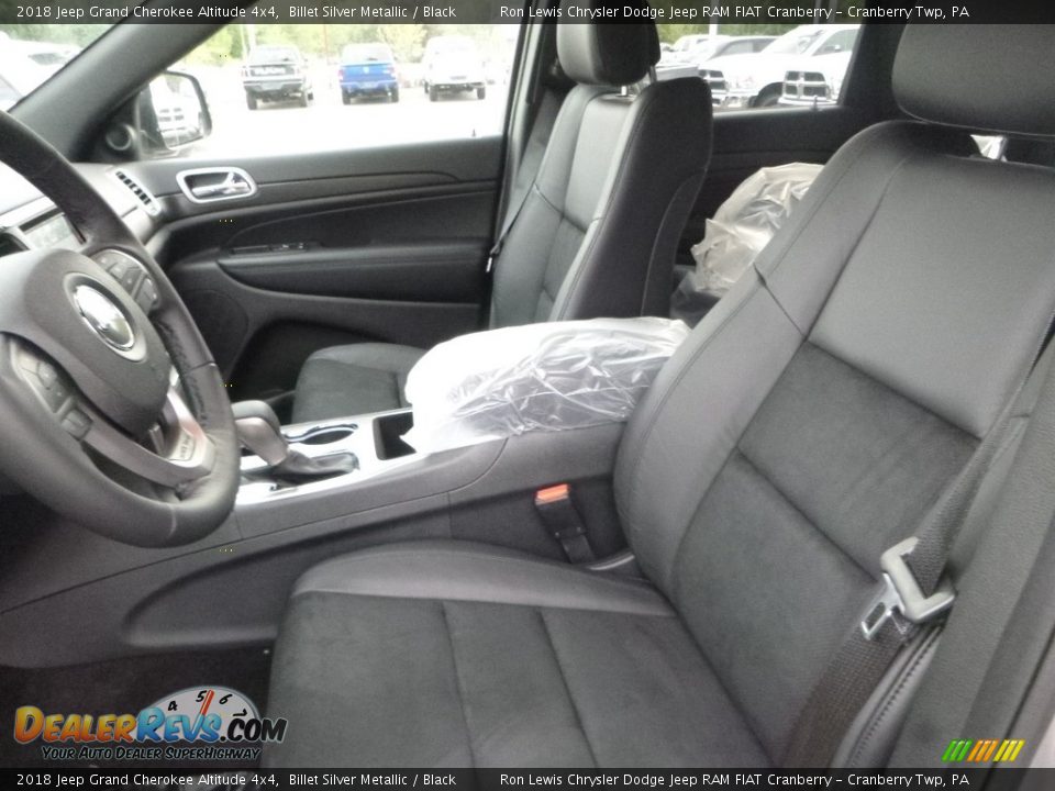 2018 Jeep Grand Cherokee Altitude 4x4 Billet Silver Metallic / Black Photo #13