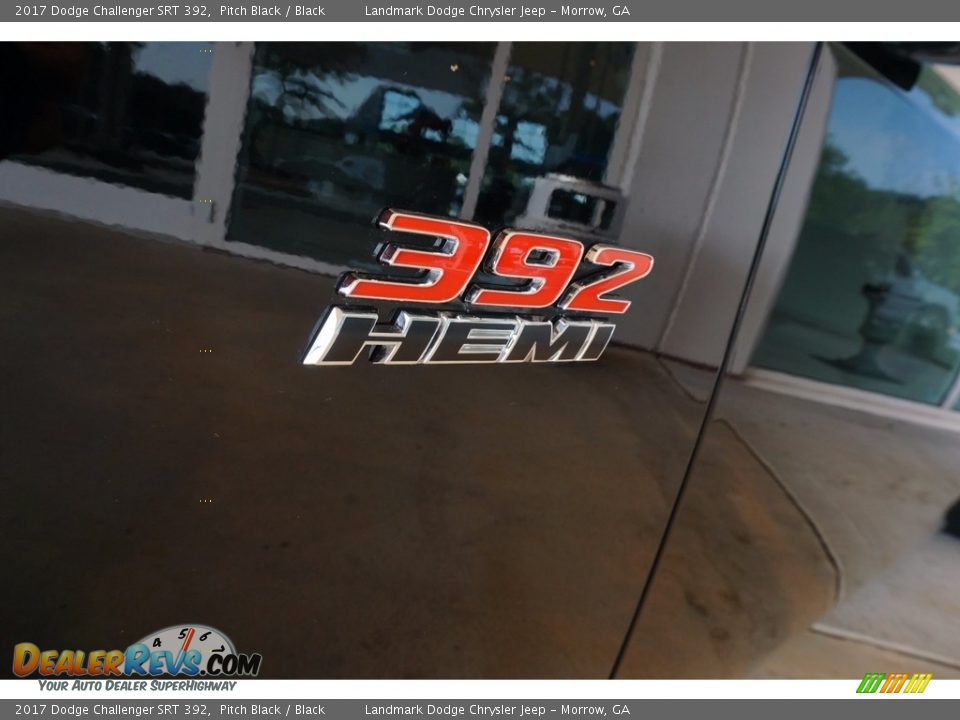 2017 Dodge Challenger SRT 392 Pitch Black / Black Photo #5