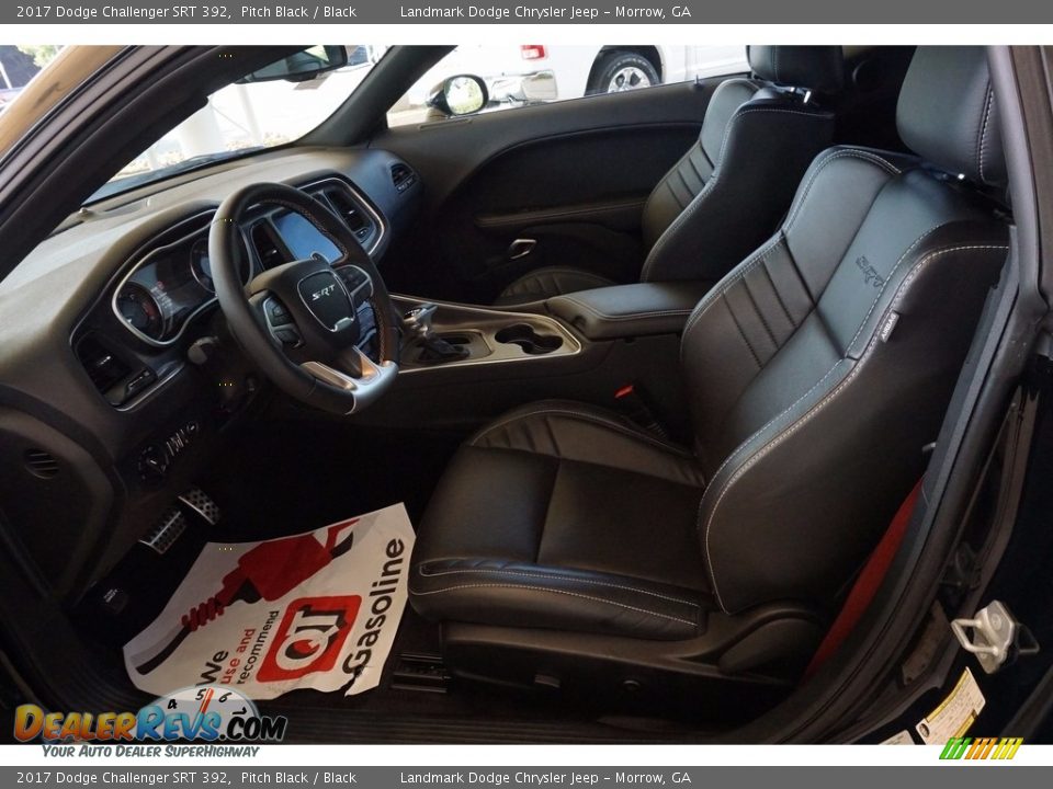 2017 Dodge Challenger SRT 392 Pitch Black / Black Photo #6