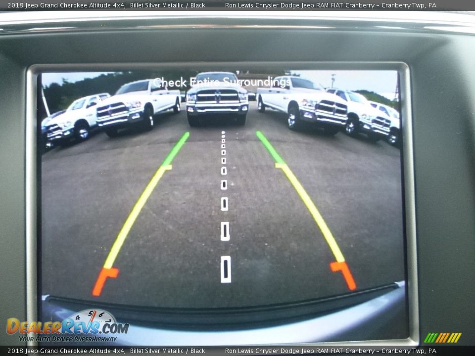 2018 Jeep Grand Cherokee Altitude 4x4 Billet Silver Metallic / Black Photo #16