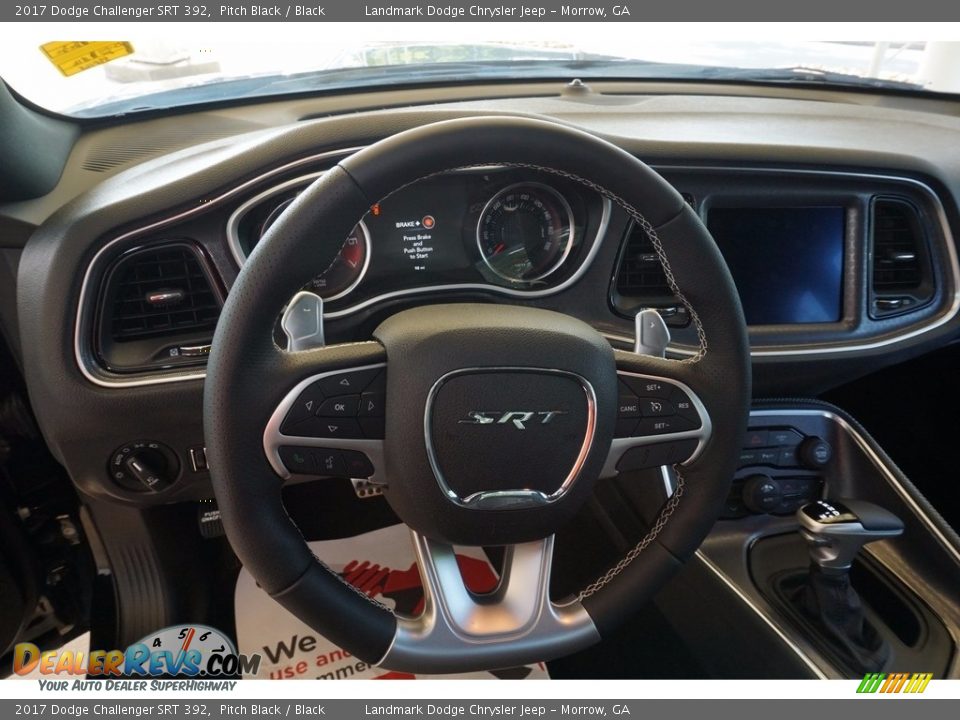 2017 Dodge Challenger SRT 392 Pitch Black / Black Photo #7