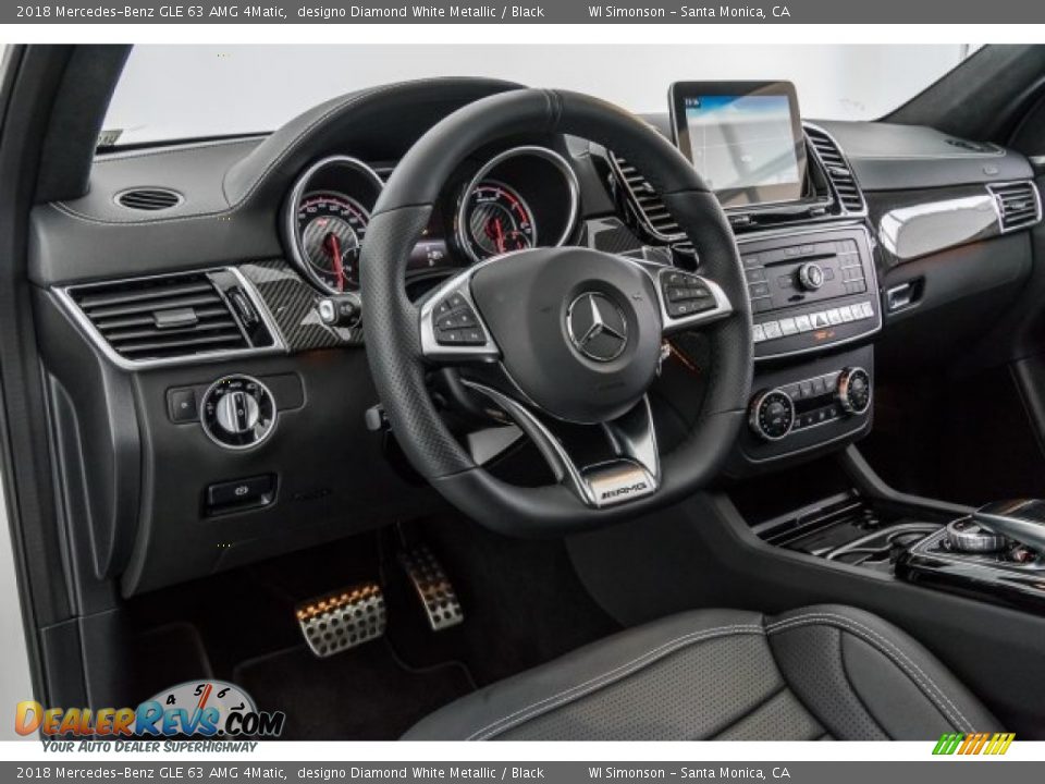 Dashboard of 2018 Mercedes-Benz GLE 63 AMG 4Matic Photo #6
