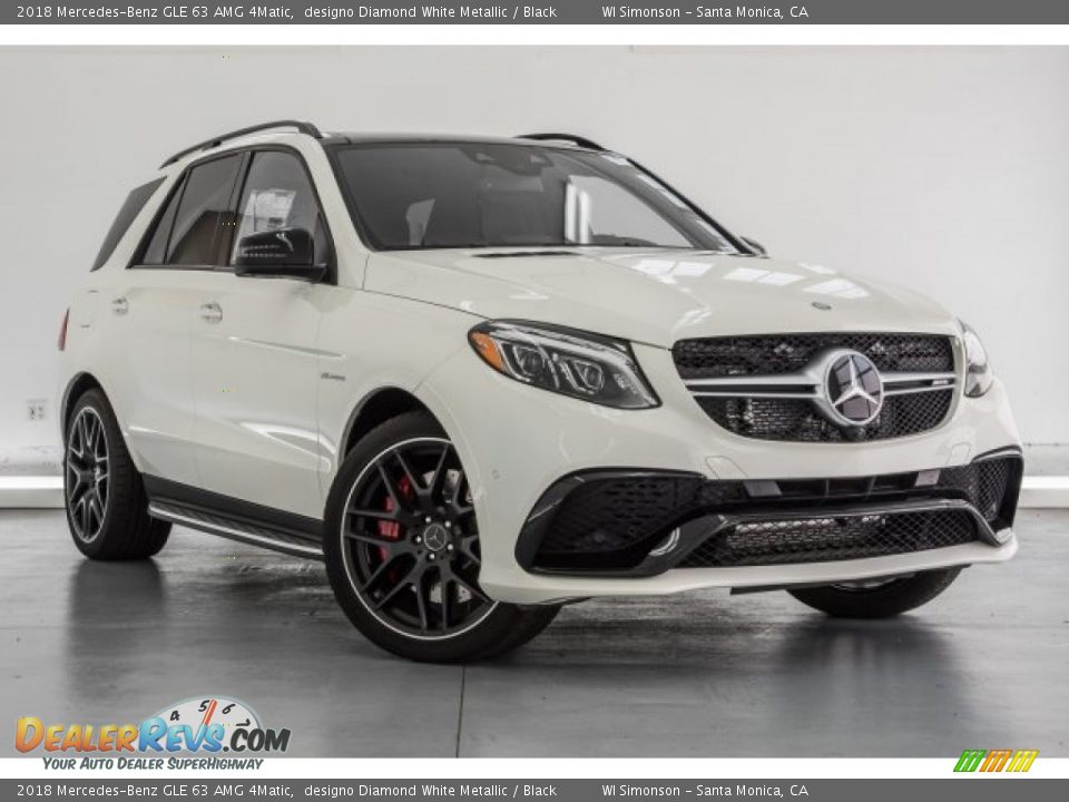 Front 3/4 View of 2018 Mercedes-Benz GLE 63 AMG 4Matic Photo #12