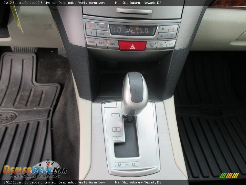 2012 Subaru Outback 2.5i Limited Deep Indigo Pearl / Warm Ivory Photo #27