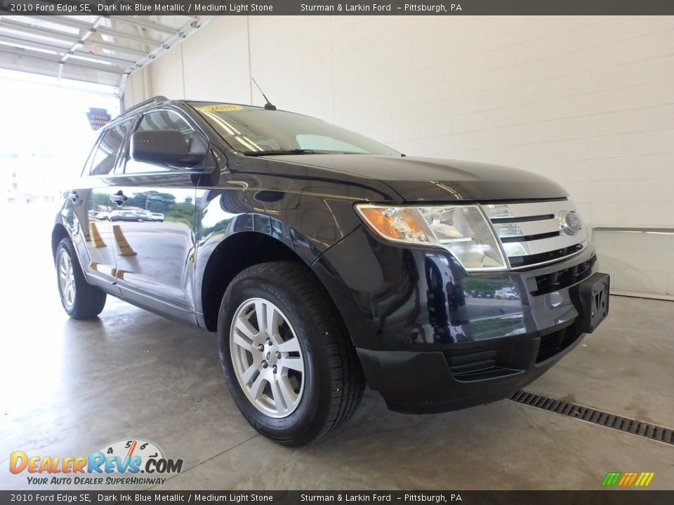2010 Ford Edge SE Dark Ink Blue Metallic / Medium Light Stone Photo #1