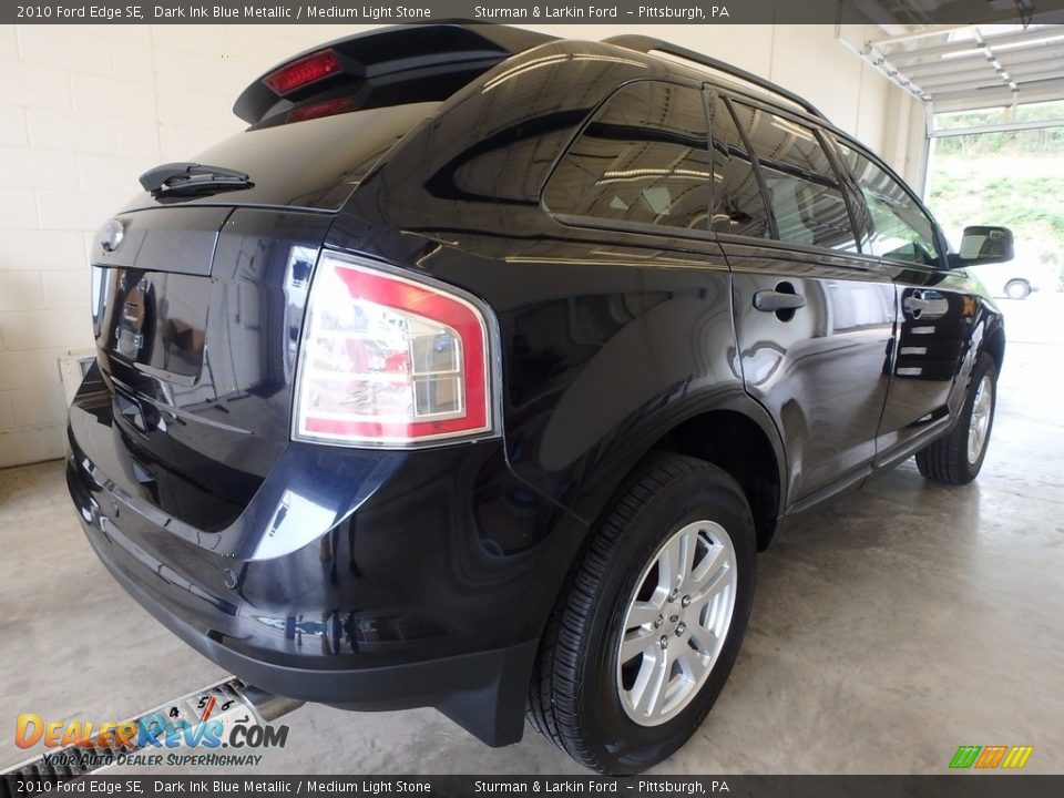 2010 Ford Edge SE Dark Ink Blue Metallic / Medium Light Stone Photo #2