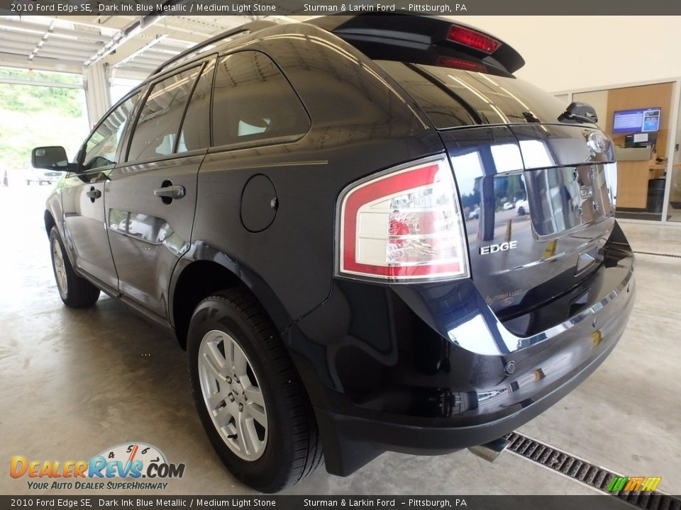 2010 Ford Edge SE Dark Ink Blue Metallic / Medium Light Stone Photo #4